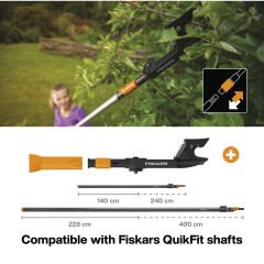 Fiskars 1001410 QuickFit Dal Kesme Makas Başlığı