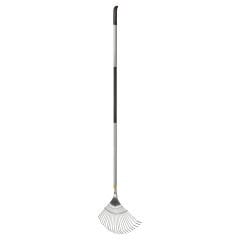 Fiskars 1076977 Ergonomik Beyaz Yaprak Tırmığı Metal