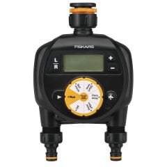 Fiskars 1054792 Sulama Saati Çift Çıkışlı