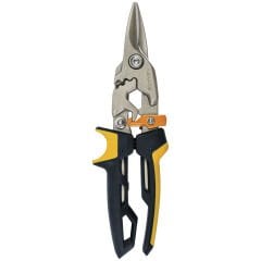Fiskars 1027207 PowerGear Metal Levha Sac Kesme Makası Düz Kesim