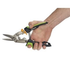 Fiskars 1027208 PowerGear Metal Levha Sac Kesme Makası Sağ Kesim