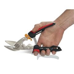 Fiskars 1027211 PowerGear Metal Levha Sac Kesme Makası Offset Sol Kesim