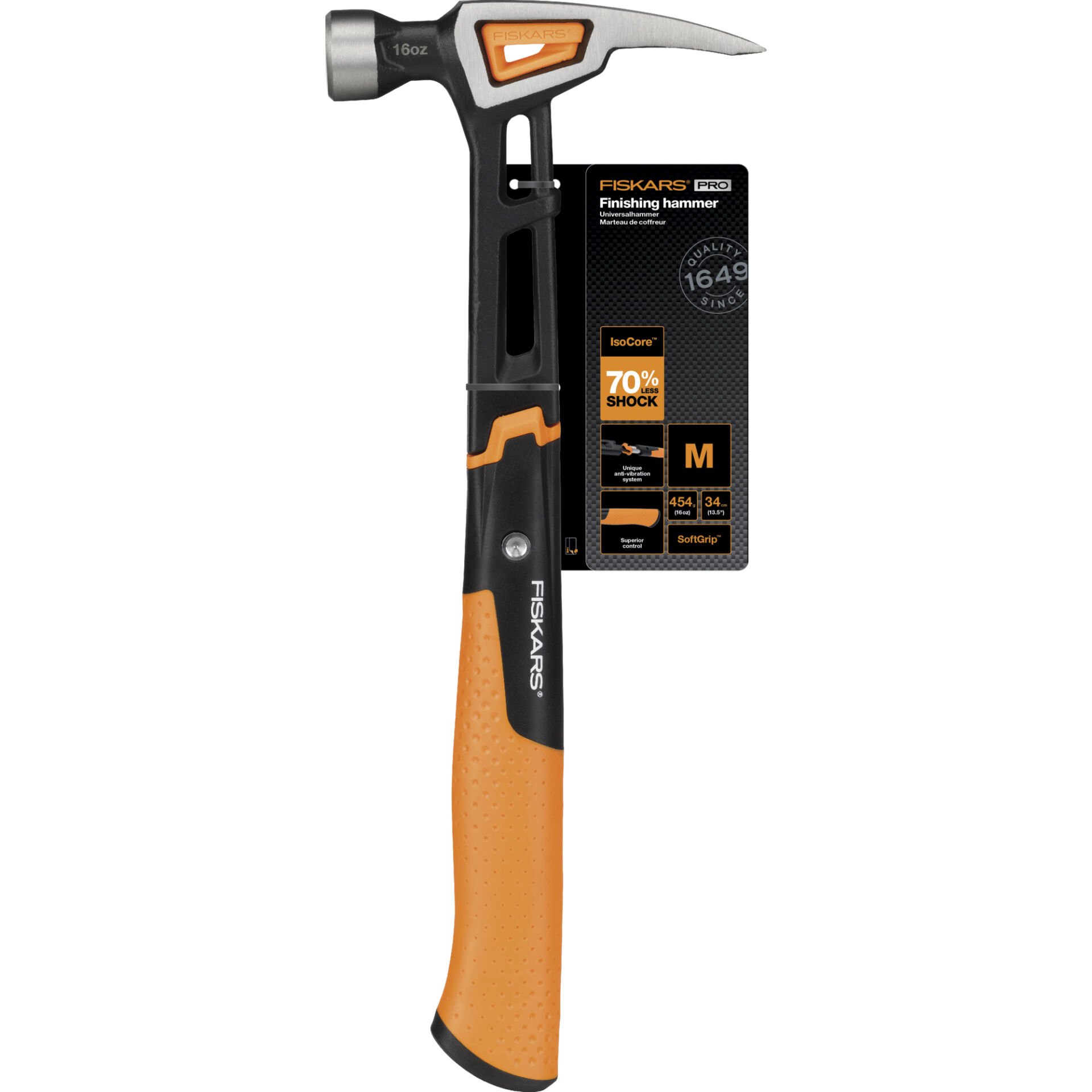 Fiskars 1020213 IsoCore Çekiç M