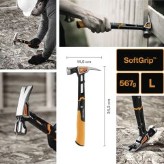 Fiskars 1020214 IsoCore Çekiç L