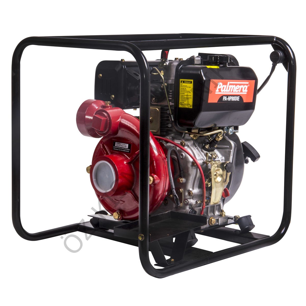 Palmera HP80DIE Eur5 Yüksek Basınçlı Su Motoru 3'' Marşlı