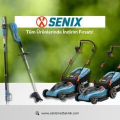 Senix BCPE12-L-EU Yan Tip 1200 Watt Elektrikli Motorlu Tırpan