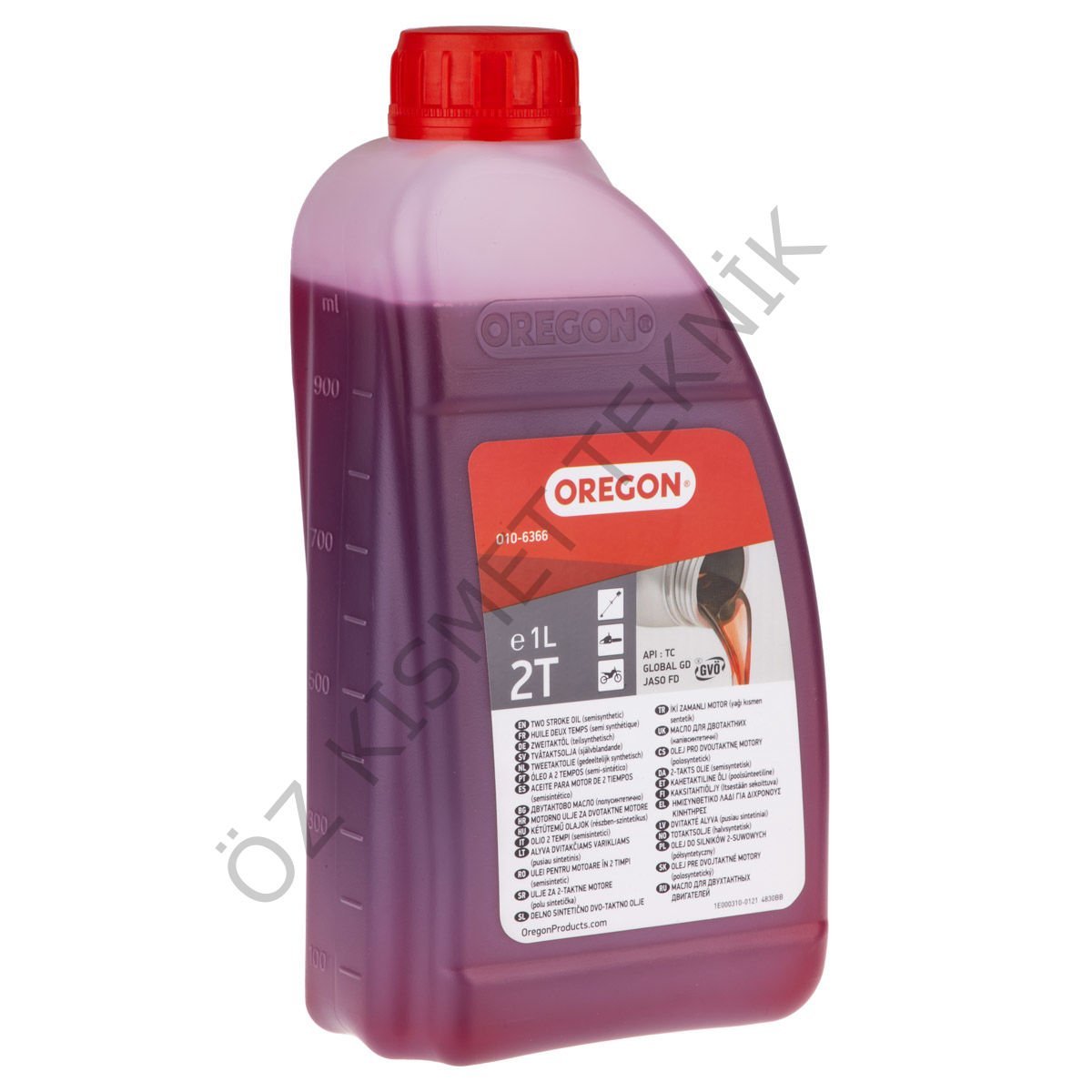 Oregon İki Zamanlı Motor Yağı 1Lt