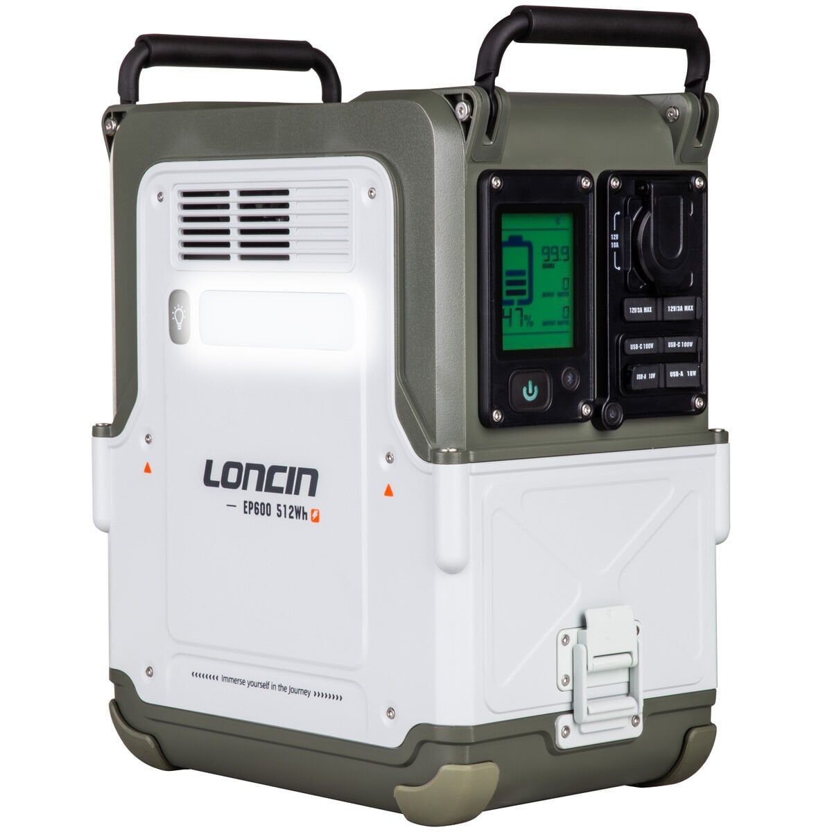 Loncin EP600-2 Taşınabilir Güç İstasyonu 512Wh