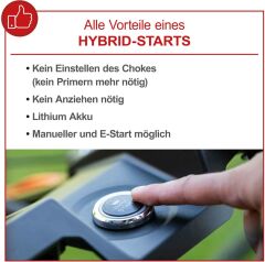 Scheppach MS225-53E Çim Biçme Makinesi Marşlı