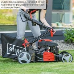 Scheppach MS225-53E Çim Biçme Makinesi Marşlı