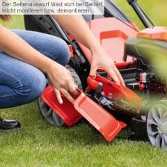 Scheppach MS225-56E Çim Biçme Makinesi Marşlı