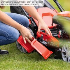 Scheppach MS225-56E Çim Biçme Makinesi Marşlı