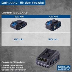 Scheppach SBSK4.0 Akü 4.0Ah