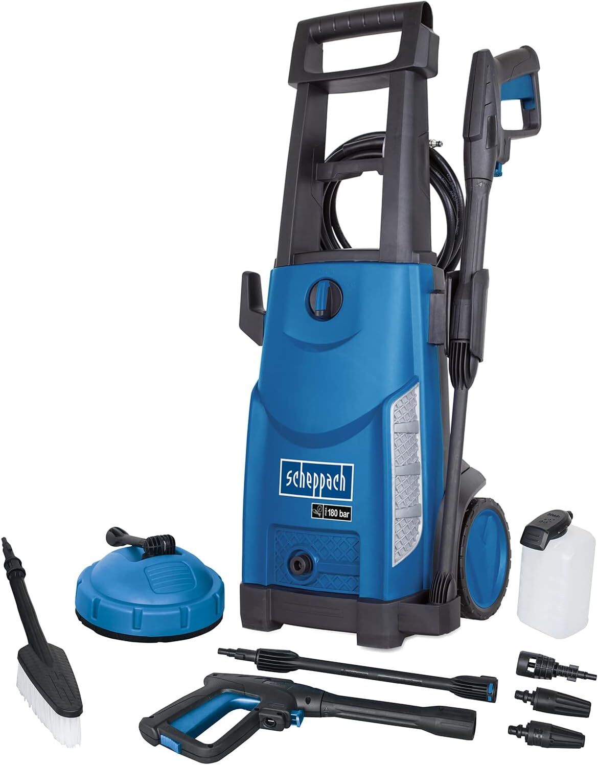 Scheppach﻿ HCE2600 Yüksek Basınçlı Yıkama Makinesi 180Bar