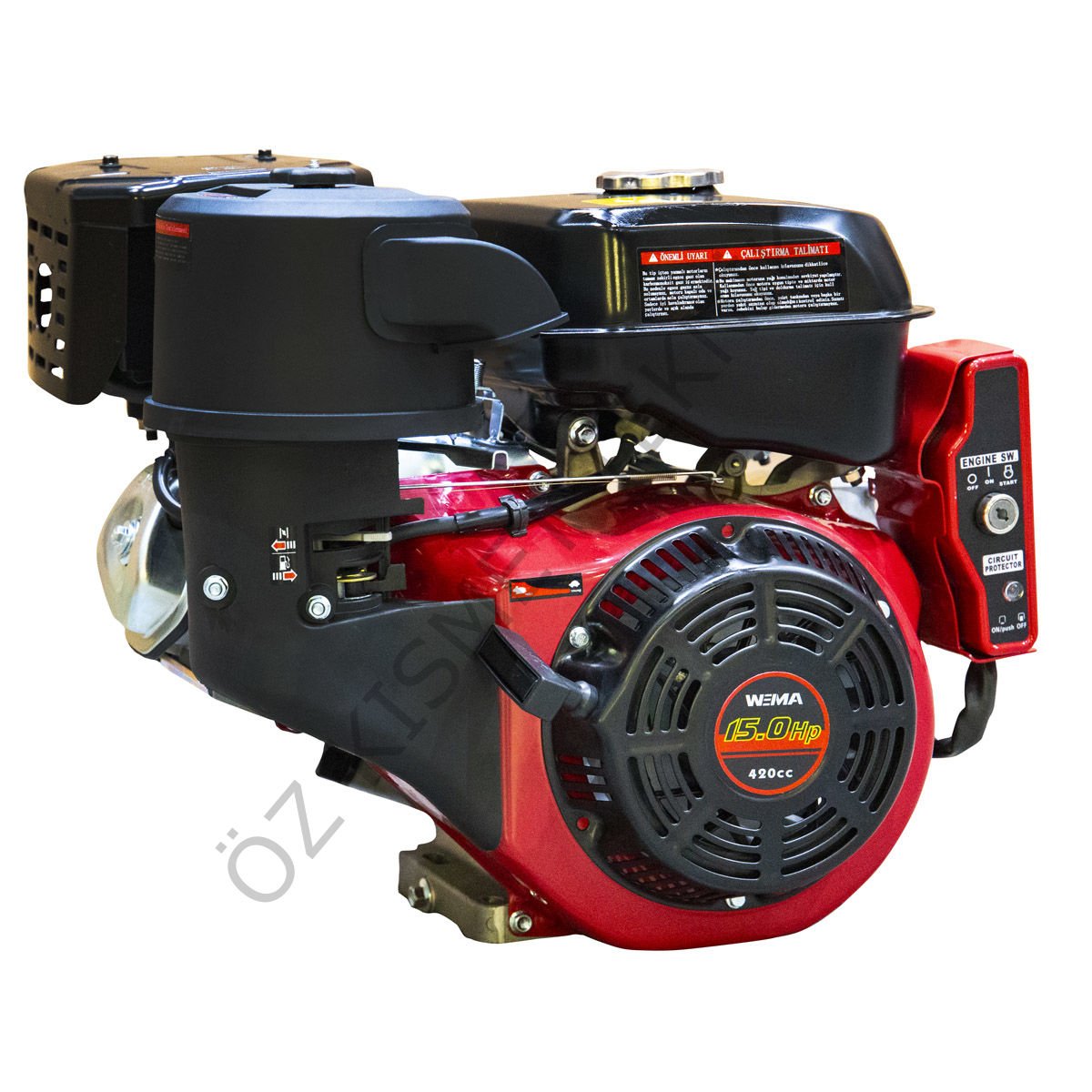 Weima WM190FE-2/P Kamalı Tip Motor 15Hp Marşlı