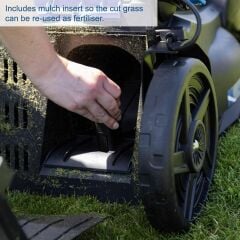 Scheppach BC-MP430 Akülü Çim Biçme Makinesi 2X4.0 Ah Akü ve Şarj Cihazlı