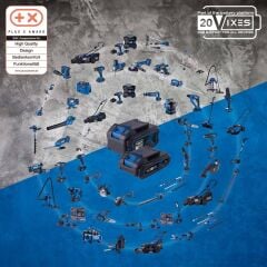 Scheppach BC-TCS200 Akülü Testere 4.0Ah Akülü