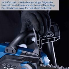 Scheppach C-CS254 Akülü Testere 2X4.0Ah Akülü