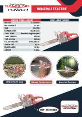 Samsung Power GSP-450 Motorlu Testere