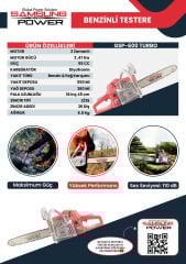 Samsung Power GSP-600 Motorlu Testere