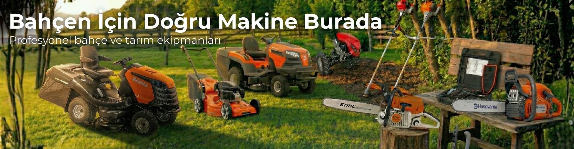 bahçe makineleri