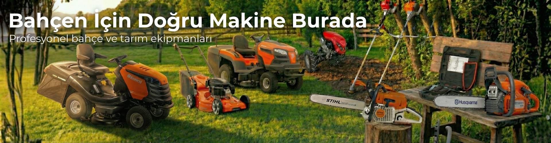 bahçe makineleri